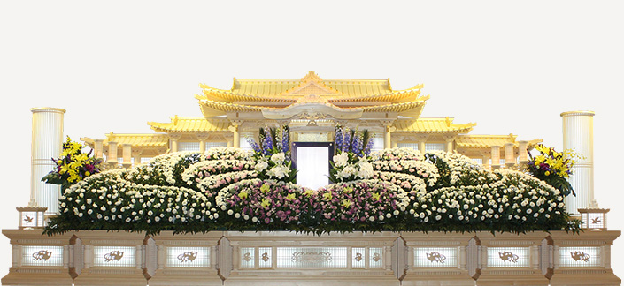 白木祭壇 蘭